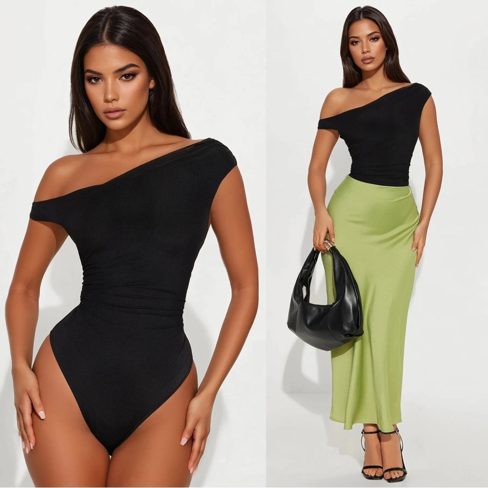 Black Mesh Bodysuit